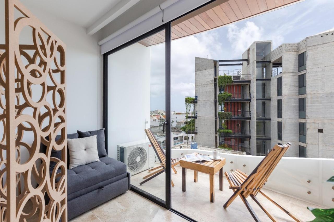Luxury Dep Whit Pool Lägenhet Playa del Carmen Exteriör bild